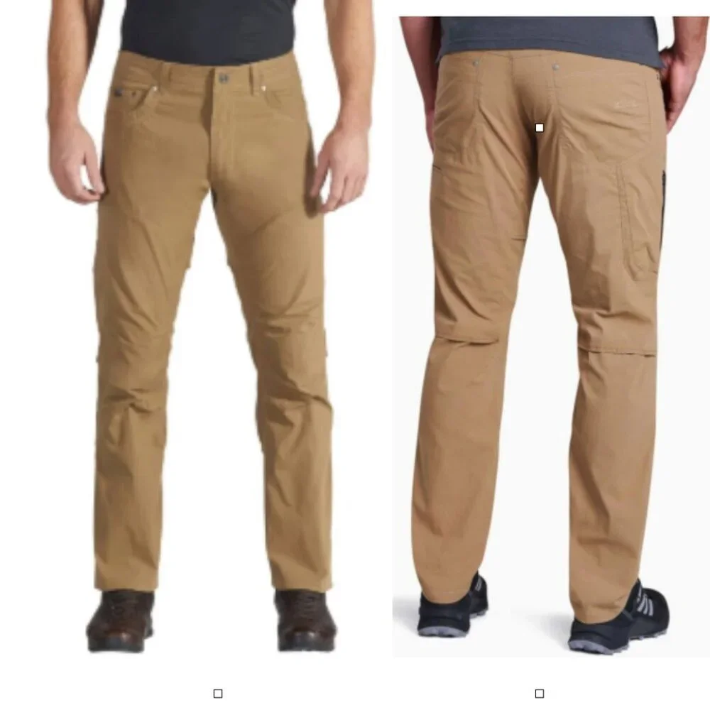 KÜHL Konfidant Air Pants Men’s 36x30 Beige Vented‎ Hiking Work Outdoor
